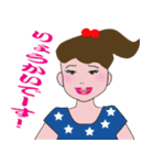 楽しい昭和女の一言（個別スタンプ：8）