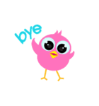 Colorful Chick Animated（個別スタンプ：2）