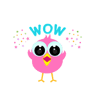 Colorful Chick Animated（個別スタンプ：9）