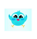 Colorful Chick Animated（個別スタンプ：10）