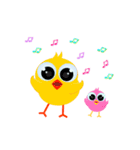 Colorful Chick Animated（個別スタンプ：11）