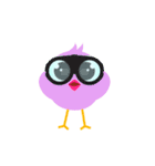 Colorful Chick Animated（個別スタンプ：14）