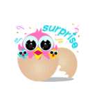 Colorful Chick Animated（個別スタンプ：20）