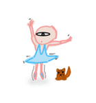 Pinky Alien one eye（個別スタンプ：2）
