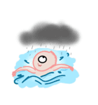 Pinky Alien one eye（個別スタンプ：3）