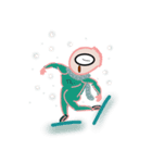 Pinky Alien one eye（個別スタンプ：4）