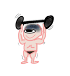 Pinky Alien one eye（個別スタンプ：8）