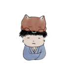 あまがみ犬とぼくと妹（個別スタンプ：21）