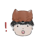 あまがみ犬とぼくと妹（個別スタンプ：33）