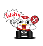 NongTank ＆ PokkoBot V.1（個別スタンプ：3）