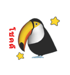 (In Thai) CG Toco Toucan (2)（個別スタンプ：8）