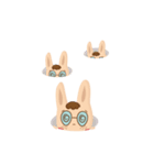 curls rabbit（個別スタンプ：15）