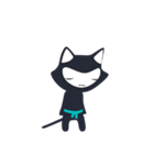 Cute ninja cat（個別スタンプ：6）