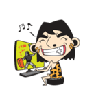 Daily life of caveman（個別スタンプ：4）