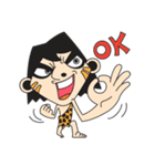 Daily life of caveman（個別スタンプ：9）
