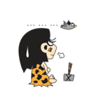 Daily life of caveman（個別スタンプ：17）