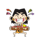 Daily life of caveman（個別スタンプ：24）