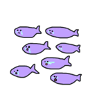 魚の群れ（個別スタンプ：34）