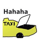 taxi driver italian version（個別スタンプ：4）
