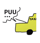 taxi driver italian version（個別スタンプ：6）
