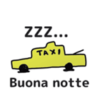 taxi driver italian version（個別スタンプ：7）