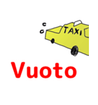 taxi driver italian version（個別スタンプ：12）