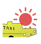 taxi driver italian version（個別スタンプ：16）