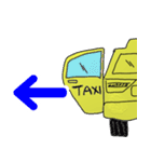taxi driver italian version（個別スタンプ：18）