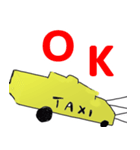 taxi driver italian version（個別スタンプ：22）