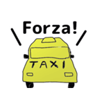 taxi driver italian version（個別スタンプ：24）