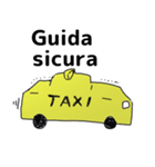taxi driver italian version（個別スタンプ：26）