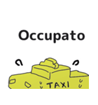 taxi driver italian version（個別スタンプ：31）