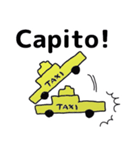 taxi driver italian version（個別スタンプ：33）