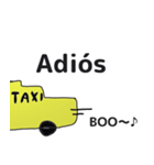 taxi driver spain version（個別スタンプ：1）