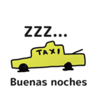 taxi driver spain version（個別スタンプ：7）