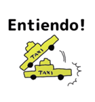 taxi driver spain version（個別スタンプ：33）