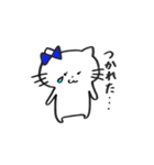 彼女ねこねこ（個別スタンプ：18）