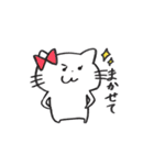 彼女ねこねこ（個別スタンプ：38）