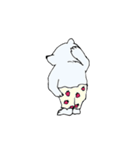 しろくまだるま（個別スタンプ：9）