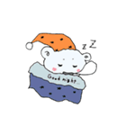 しろくまだるま（個別スタンプ：10）