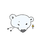 しろくまだるま（個別スタンプ：12）
