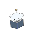 しろくまだるま（個別スタンプ：16）