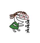 Yingy with green clothes（個別スタンプ：12）