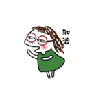 Yingy with green clothes（個別スタンプ：30）