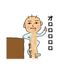 真顔ベイビー（個別スタンプ：8）