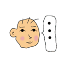 真顔ベイビー（個別スタンプ：13）