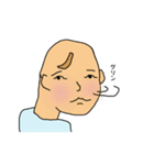 真顔ベイビー（個別スタンプ：18）