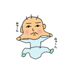 真顔ベイビー（個別スタンプ：20）