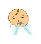 真顔ベイビー（個別スタンプ：24）