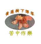 beautiful pictures:wise phrase（個別スタンプ：1）
